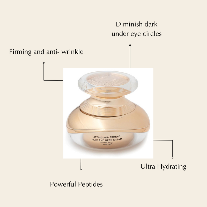 Tightening, Lifting and Illuminating Face Cream and Under Eye Cream Set