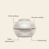 Cooling, Calming and Nurturing Face Cream for Dry Skin