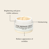 Skin Brightening Cream and Vitamin C Natural Face Moisturizer