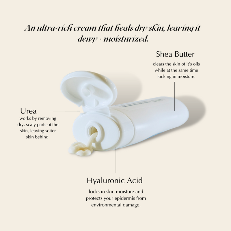 Shea Butter Hand Cream for Dry Hands with SPF 20