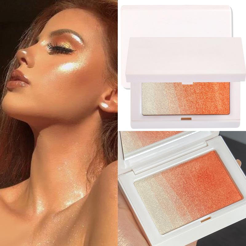 Gluten-Free, Vegan Contour Makeup Palette - Blush & Bronzer