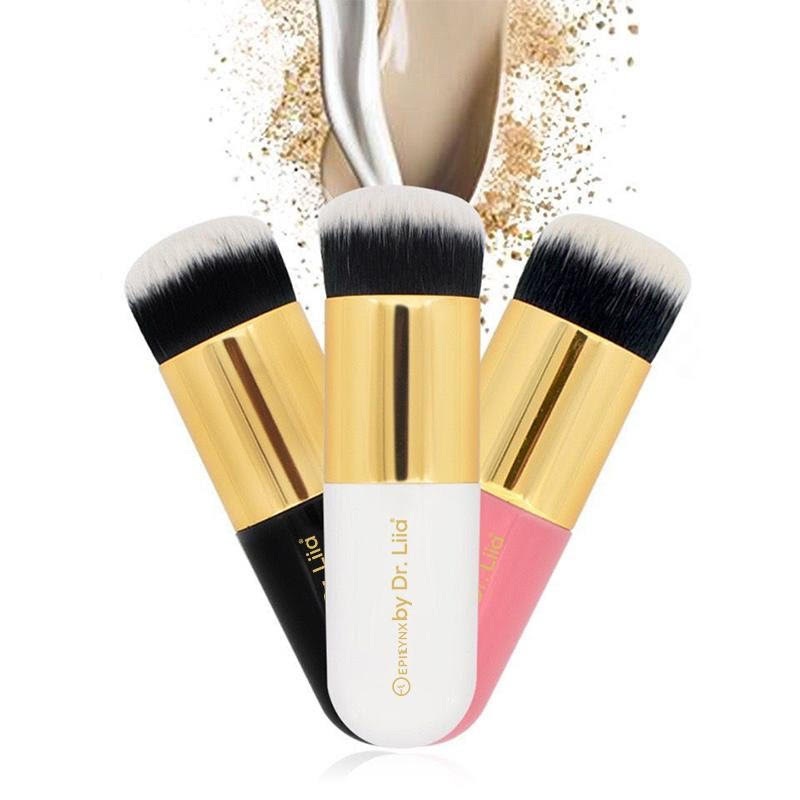 Perfect Vegan Makeup Brushes - Locks in Blush, Highlighter and Foundation