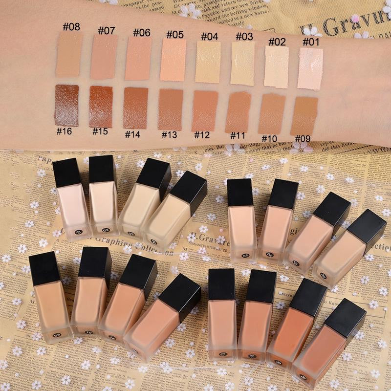 Healthy Skin Liquid Full Coverage Matte Makeup Foundation with SPF 30