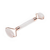 Real Rose Quartz Roller - Massage for Skin Tightening and Firming