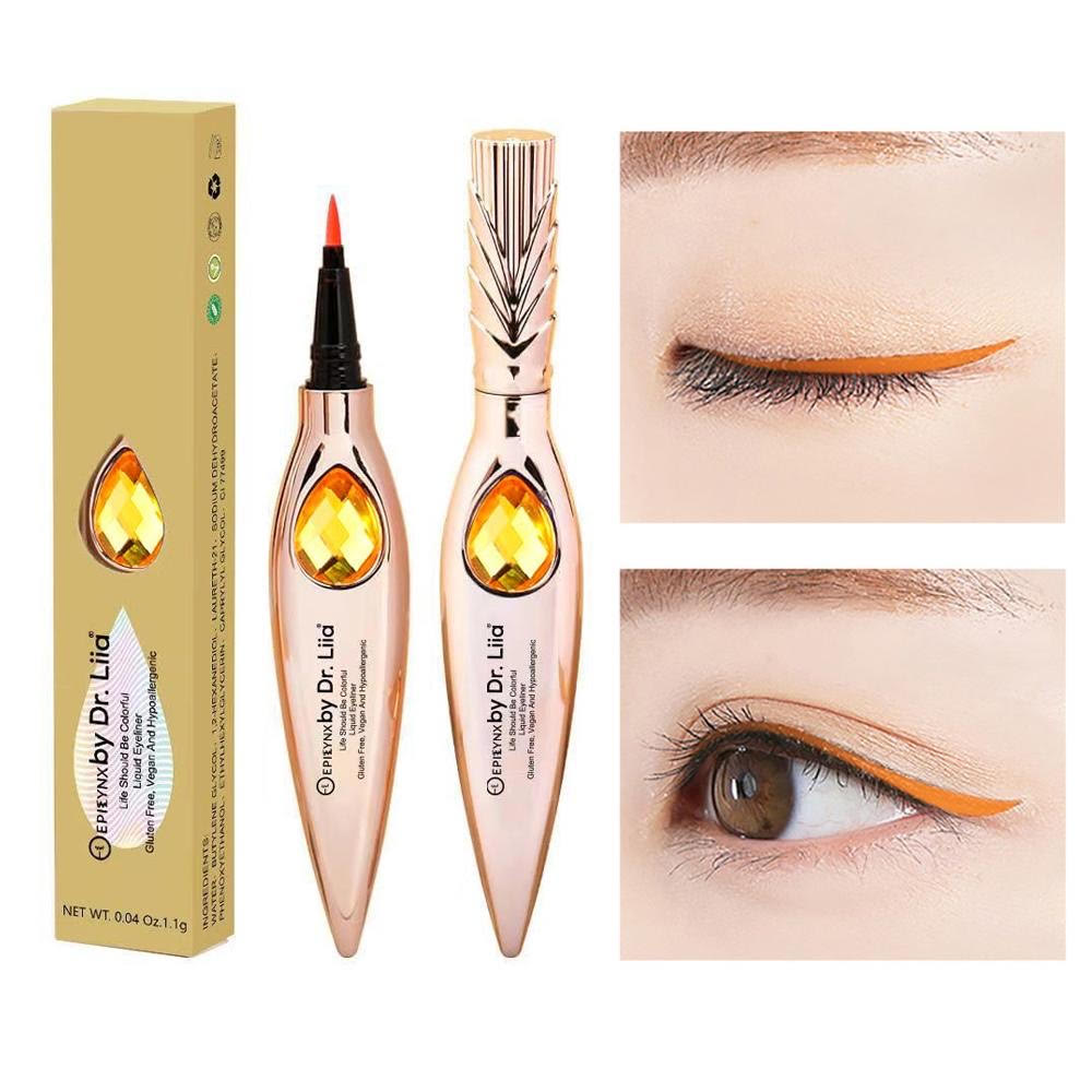 Long-Lasting Vegan Liquid Eyeliner - Waterproof & Smudge-Proof