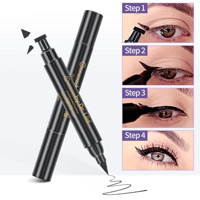 Gluten-Free, Vegan Double Ended Liquid Eyeliner for Smokey Eyes