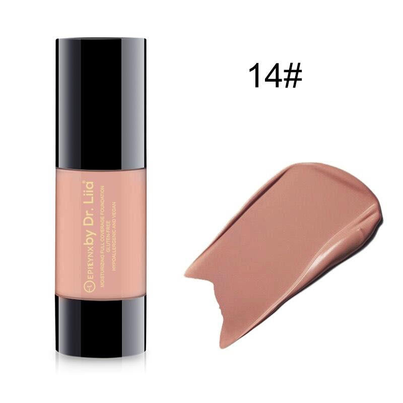 Full Coverage Foundation with SPF 15 - For Flawless Skin