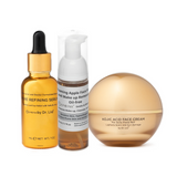 Vegan Miracle Face Wash and Moisturizer Set for Acne Prone Skin and Acne Scars